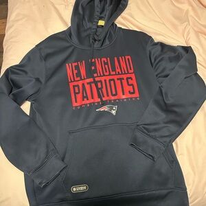 NFL Blue Hoodie New England Patriots Sweatshirt men’s large new